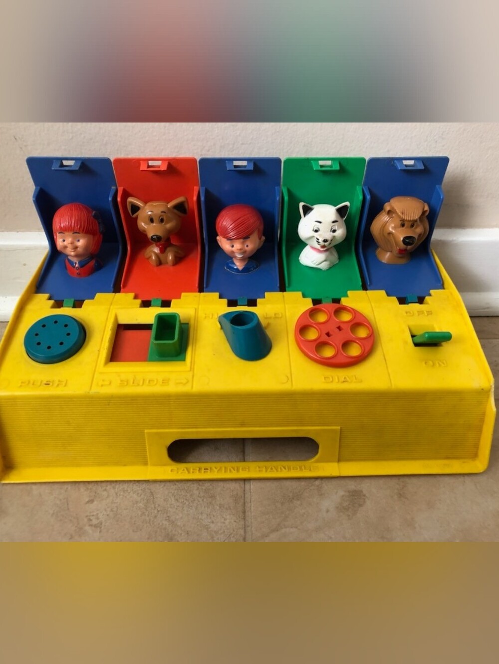 Vintage 1970's Kids Pop-Up Toy By Kohner